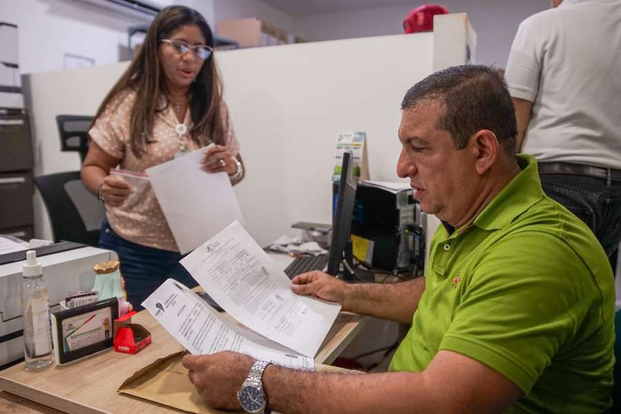 Foto de una noticia del candidato a la Alcaldía de Valledupar Ricardo Vives